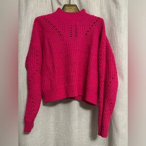 Blank NYC Fuchsia Knit Sweater